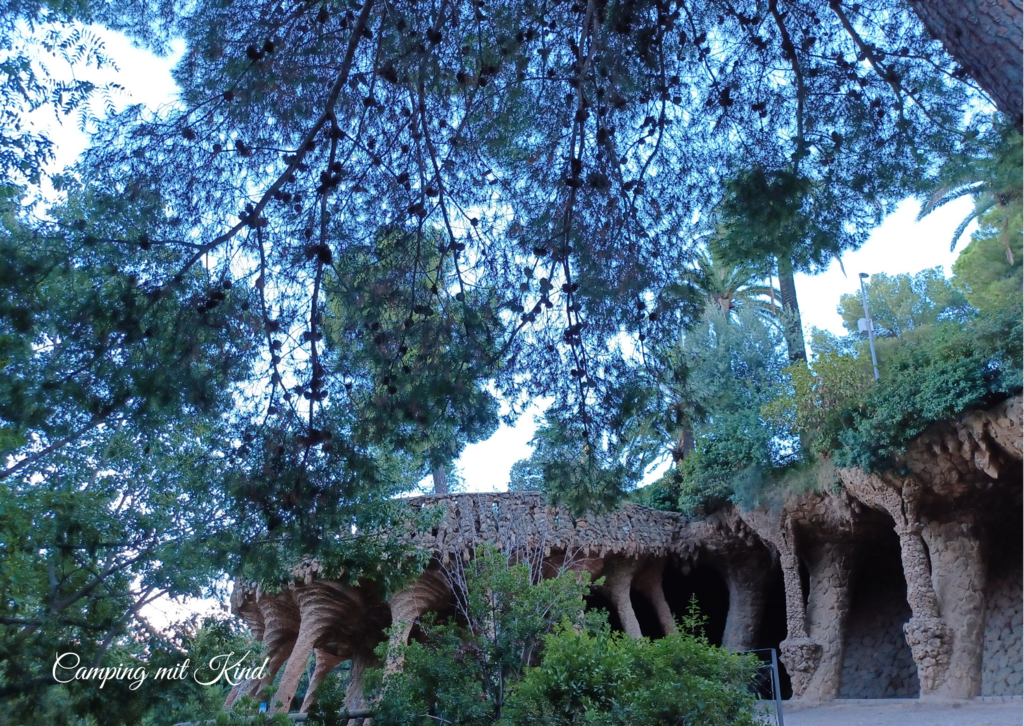 Bilder vom Park Güell in Barcelona