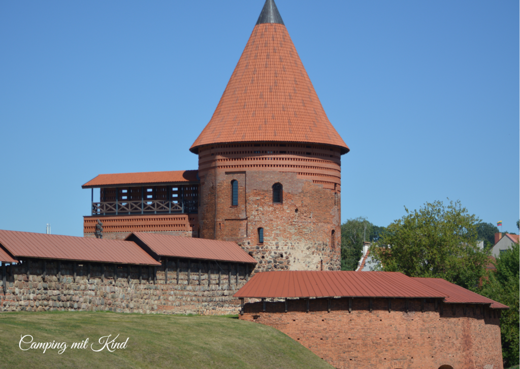 Ein Turm einer Burg